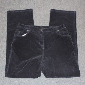 Women's Woolrich Black Corduroy Pants